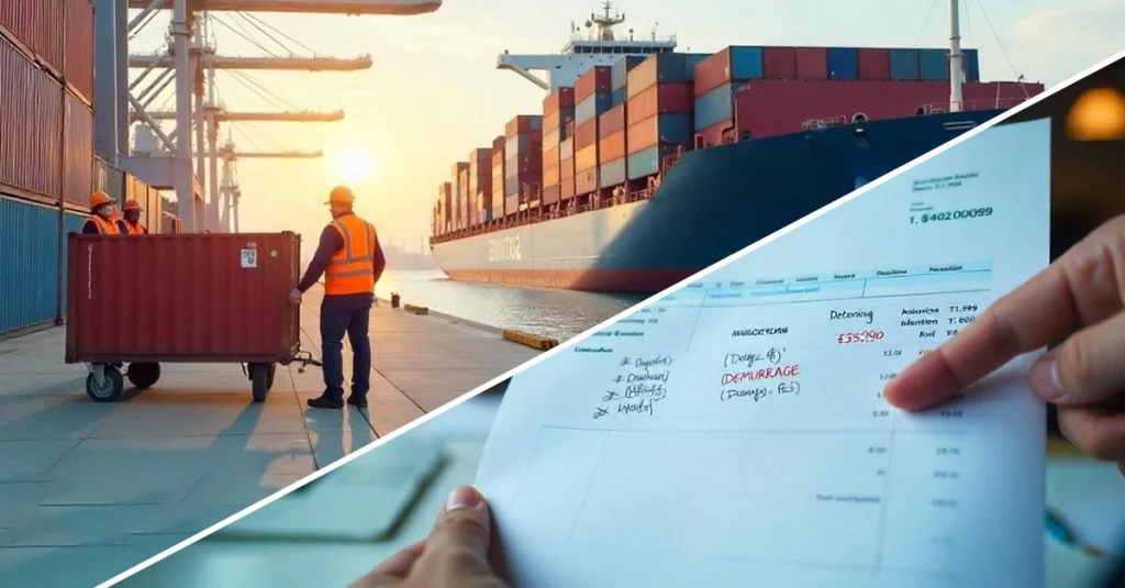 فرق بین دموراژ و دیتنشن