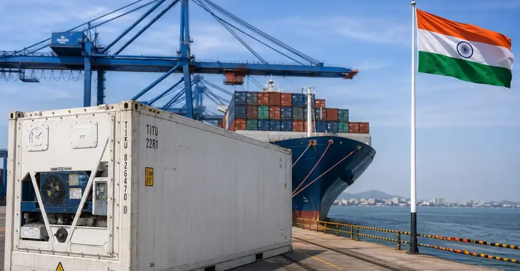 Refrigerated Container Shipping from Iran to India